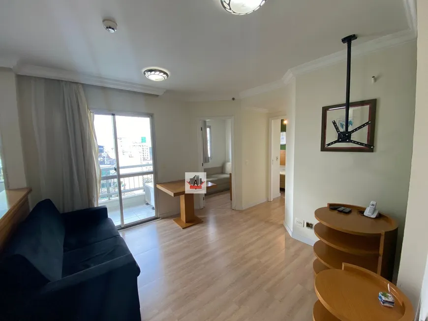 Foto 1 de Apartamento com 2 Quartos para alugar, 48m² em Consolação, São Paulo