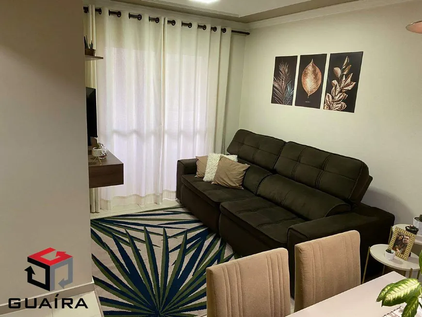 Foto 1 de Apartamento com 2 Quartos à venda, 54m² em Vila Luzita, Santo André