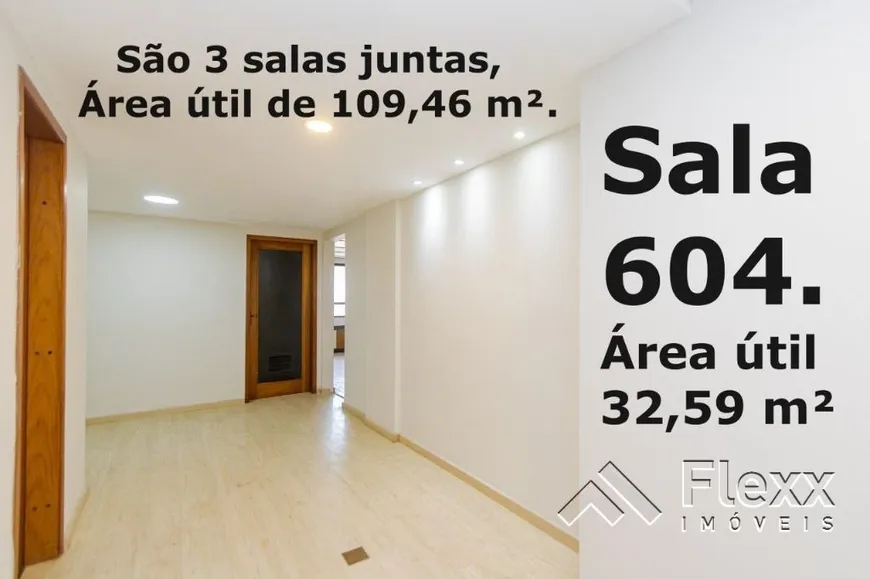 Foto 1 de Sala Comercial à venda, 109m² em Rebouças, Curitiba