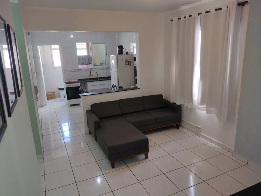 Foto 1 de Apartamento com 1 Quarto à venda, 46m² em Cidade Ocian, Praia Grande