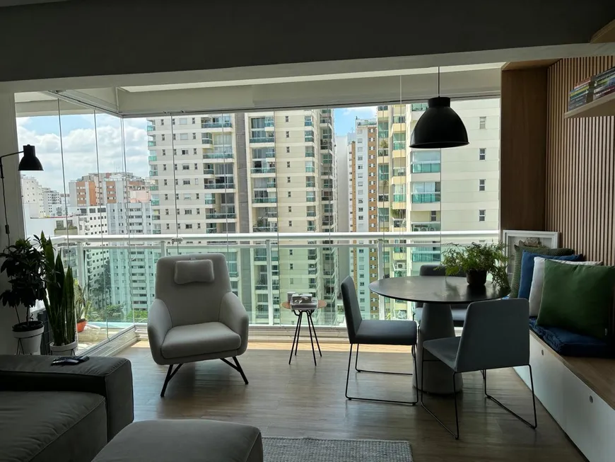 Foto 1 de Apartamento com 1 Quarto à venda, 59m² em Campo Belo, São Paulo