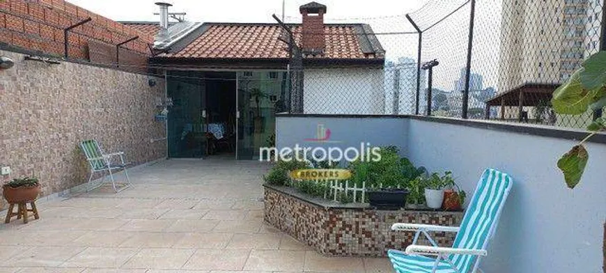 Foto 1 de Cobertura com 2 Quartos à venda, 140m² em Vila Pires, Santo André