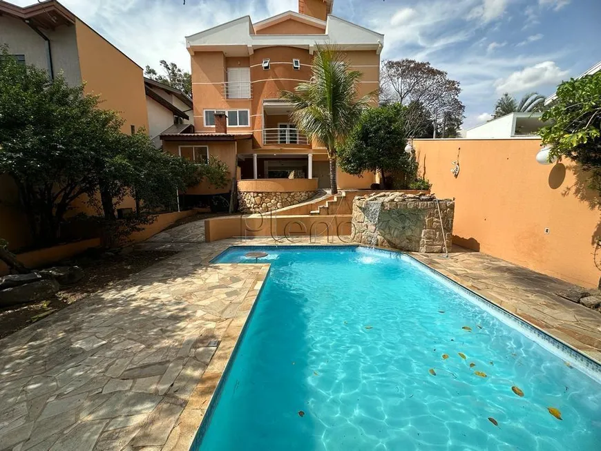 Foto 1 de Casa de Condomínio com 5 Quartos à venda, 388m² em Vila Marieta, Campinas