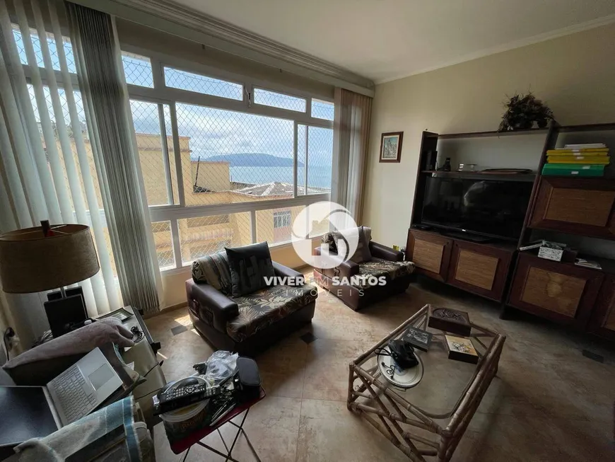 Foto 1 de Apartamento com 2 Quartos à venda, 135m² em José Menino, Santos