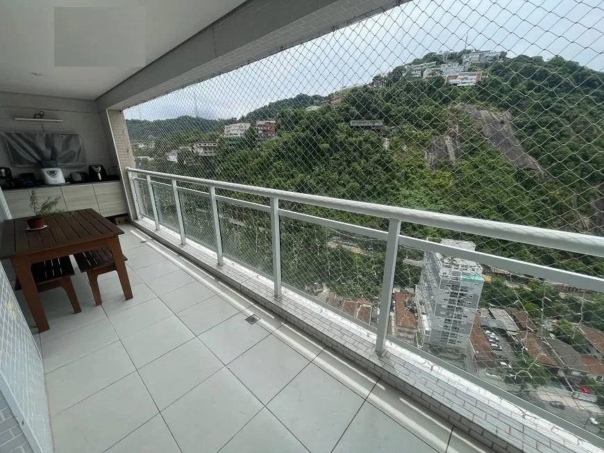 Foto 1 de Apartamento com 3 Quartos à venda, 98m² em Marapé, Santos