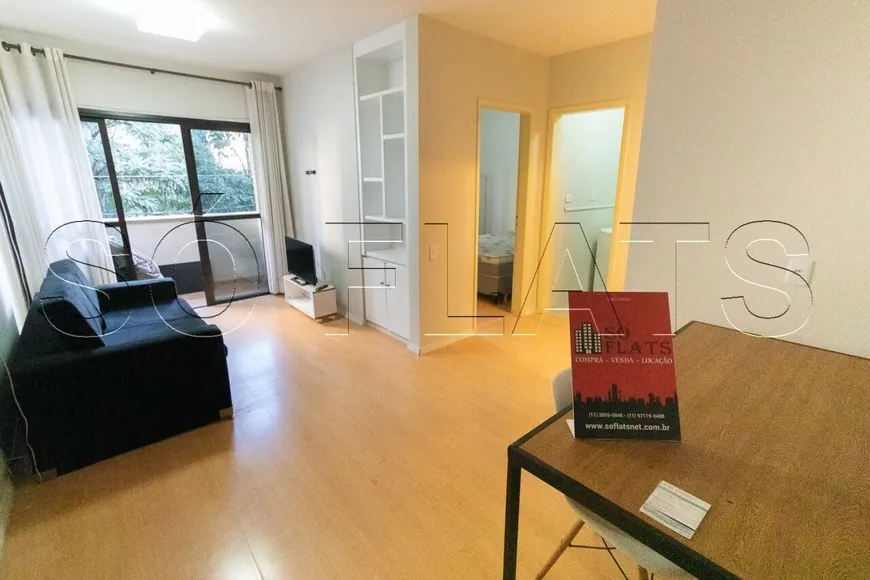 Foto 1 de Flat com 1 Quarto para alugar, 35m² em Jardim Paulista, São Paulo