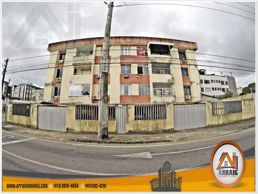 Foto 1 de Apartamento com 2 Quartos à venda, 84m² em Benfica, Fortaleza