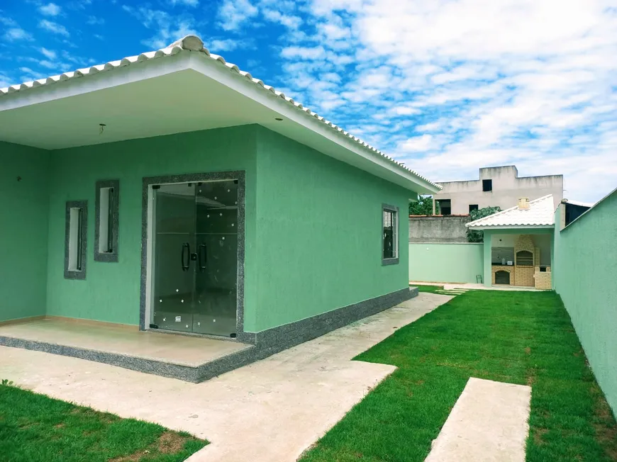 Foto 1 de Casa de Condomínio com 3 Quartos à venda, 92m² em Caluge, Itaboraí