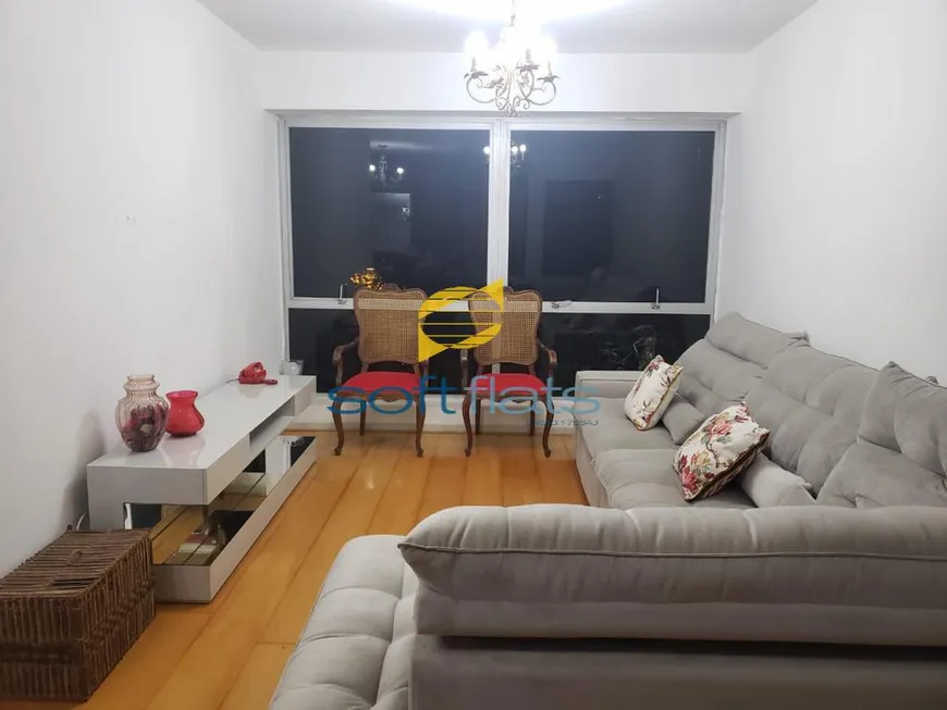 Foto 1 de Flat com 3 Quartos para alugar, 116m² em Paraíso, São Paulo