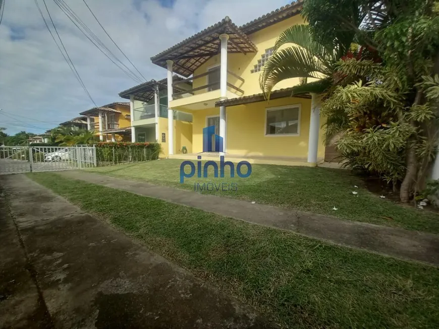 Foto 1 de Casa de Condomínio com 4 Quartos à venda, 600m² em Buraquinho, Lauro de Freitas