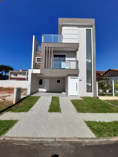 Foto 1 de Casa de Condomínio com 3 Quartos à venda, 163m² em Umbara, Curitiba