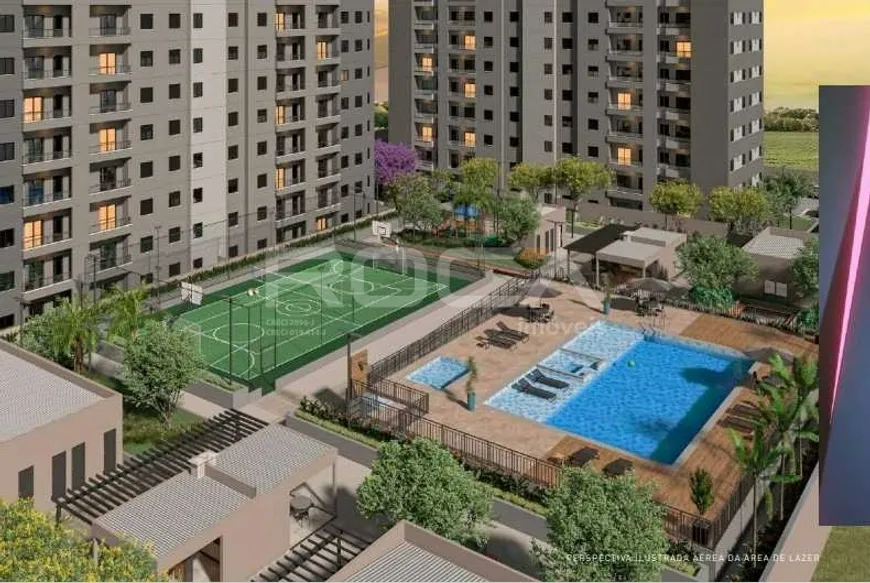 Foto 1 de Apartamento com 2 Quartos à venda, 54m² em Jardim Olhos d Agua, Ribeirão Preto