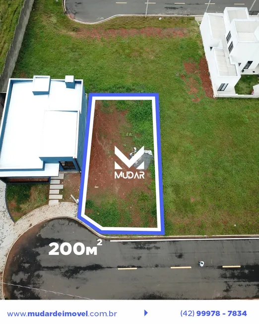 Foto 1 de Lote/Terreno à venda, 200m² em Contorno, Ponta Grossa