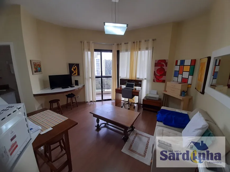 Foto 1 de Flat com 1 Quarto à venda, 40m² em Jardim Ampliação, São Paulo