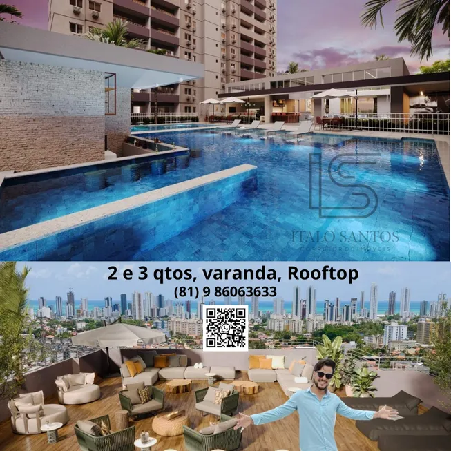 Foto 1 de Apartamento com 2 Quartos à venda, 52m² em Candeias Jaboatao, Jaboatão dos Guararapes