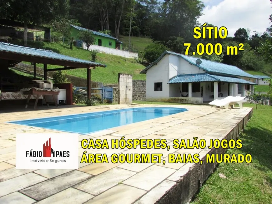Foto 1 de Fazenda/Sítio com 4 Quartos à venda, 7000m² em Agro Brasil, Cachoeiras de Macacu