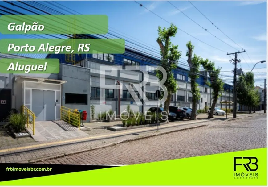 Foto 1 de Galpão/Depósito/Armazém para venda ou aluguel, 3866m² em Navegantes, Porto Alegre