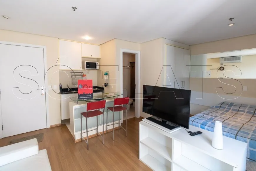 Foto 1 de Flat com 1 Quarto para alugar, 27m² em Jardins, São Paulo