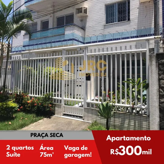 Foto 1 de Apartamento com 2 Quartos à venda, 76m² em Praça Seca, Rio de Janeiro