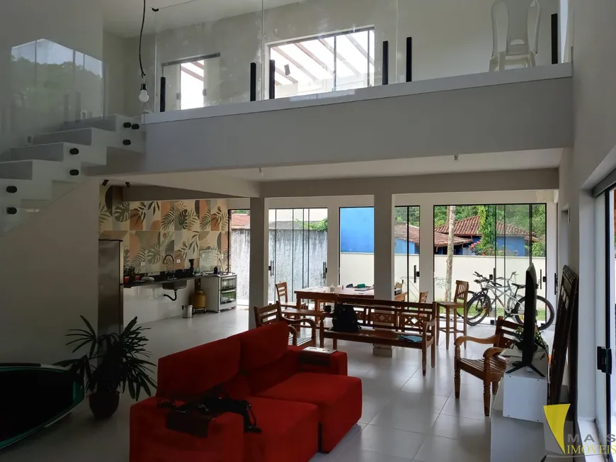 Foto 1 de Casa de Condomínio com 4 Quartos à venda, 300m² em Horto Florestal, Ubatuba