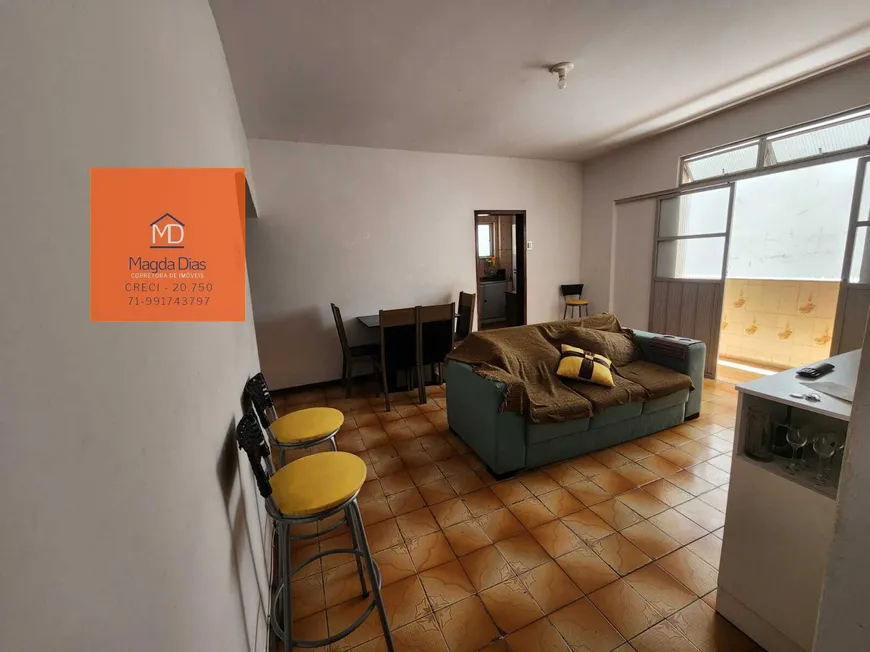 Foto 1 de Apartamento com 3 Quartos para alugar, 103m² em Brotas, Salvador