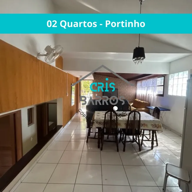 Foto 1 de Casa de Condomínio com 2 Quartos à venda, 64m² em Portinho, Cabo Frio