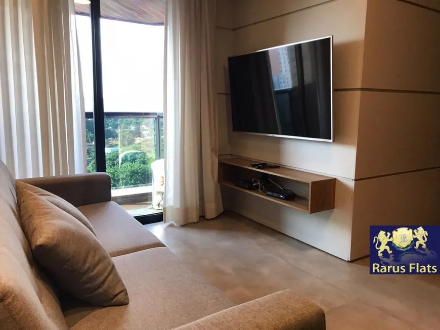 Foto 1 de Flat com 1 Quarto para alugar, 40m² em Itaim Bibi, São Paulo