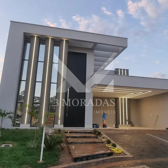 Foto 1 de Casa de Condomínio com 4 Quartos à venda, 236m² em Jardins Bolonha, Senador Canedo