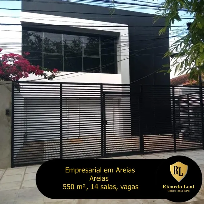 Foto 1 de Sala Comercial com 14 Quartos para alugar, 550m² em Areias, Recife