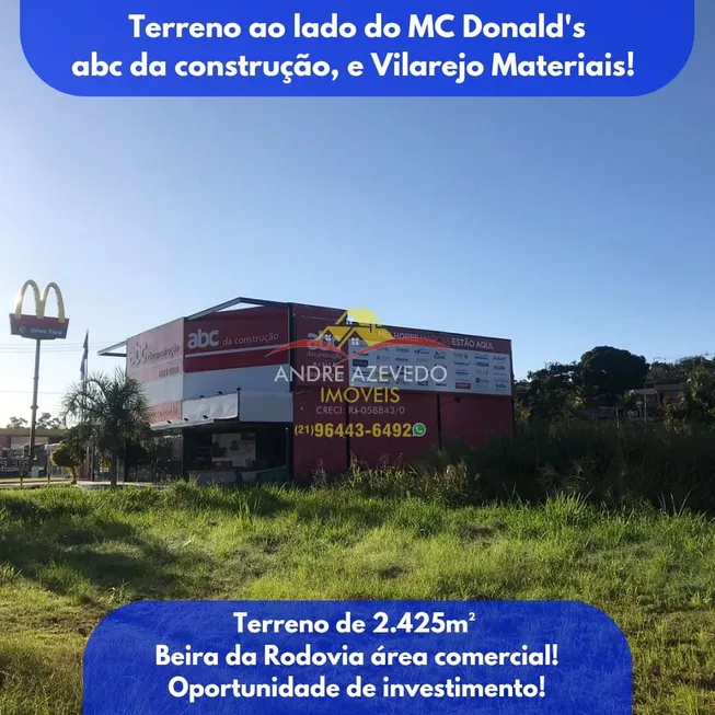 Foto 1 de Lote/Terreno à venda, 2425m² em São José de Imbassai, Maricá