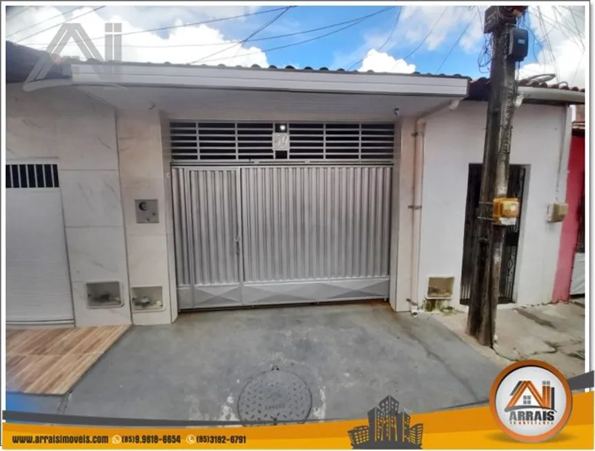 Foto 1 de Casa com 2 Quartos à venda, 114m² em Montese, Fortaleza