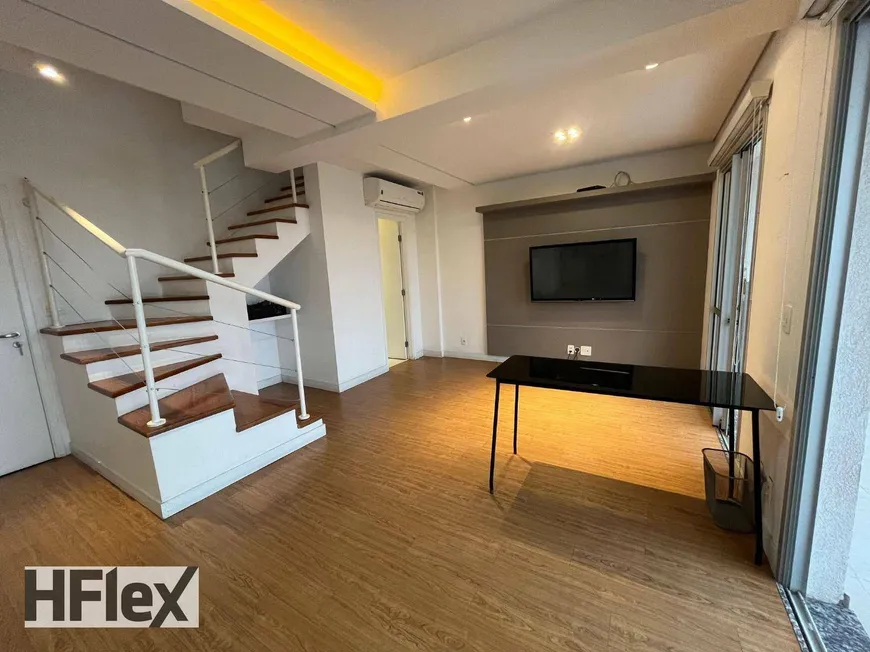 Foto 1 de Apartamento com 1 Quarto para alugar, 91m² em Campo Belo, São Paulo