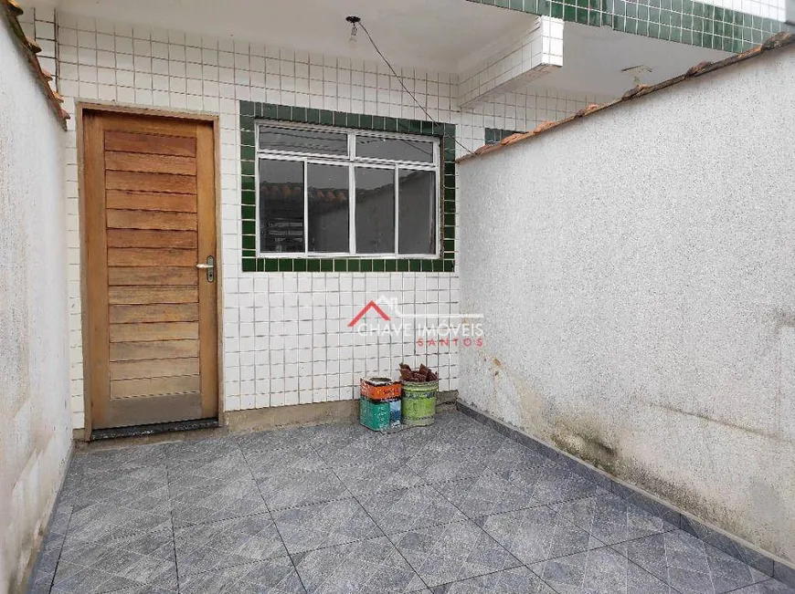 Foto 1 de Casa com 2 Quartos à venda, 75m² em Santa Maria, Santos