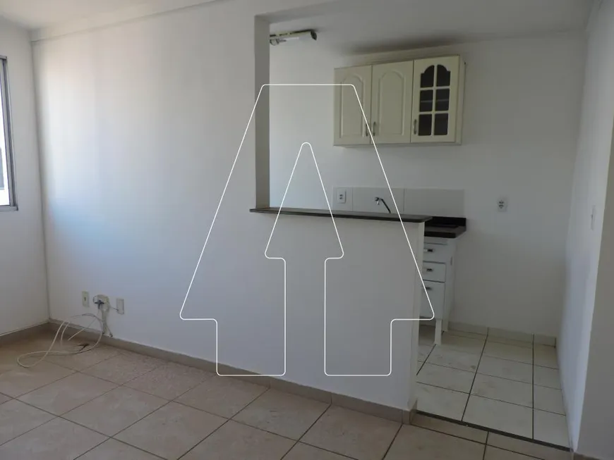 Foto 1 de Apartamento com 2 Quartos para alugar, 60m² em Jardim América, Araçatuba