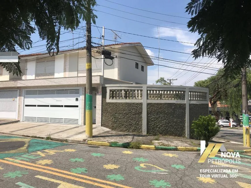 Foto 1 de Sobrado com 3 Quartos à venda, 164m² em Vila Jordanopolis, São Bernardo do Campo