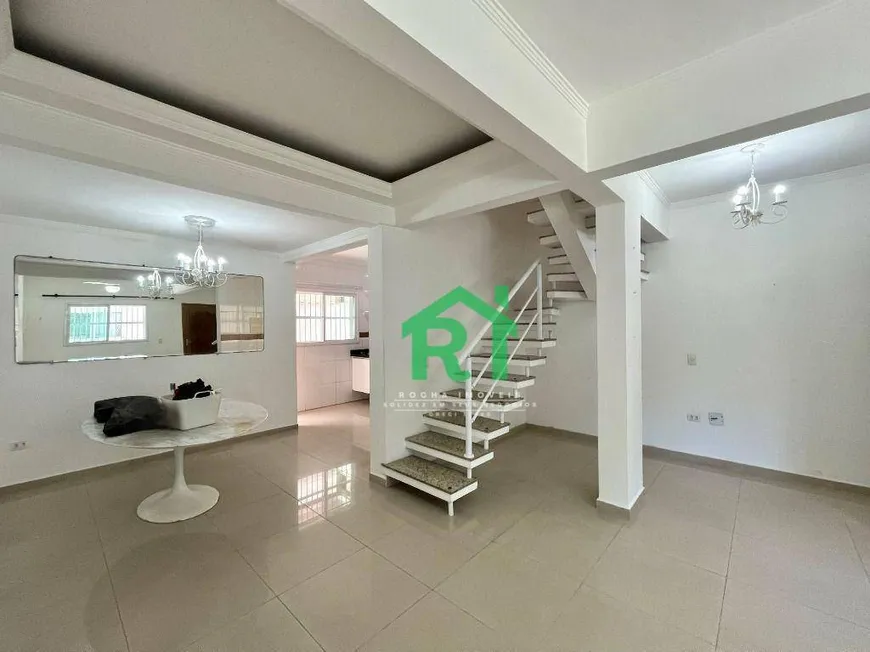 Foto 1 de Casa de Condomínio com 3 Quartos à venda, 129m² em Tombo, Guarujá