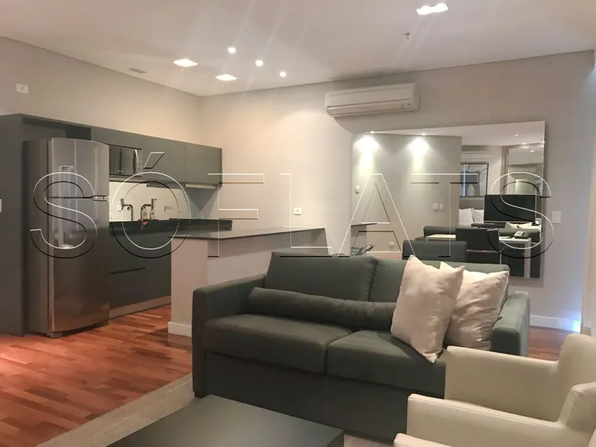 Foto 1 de Flat com 1 Quarto para alugar, 42m² em Vila Olímpia, São Paulo