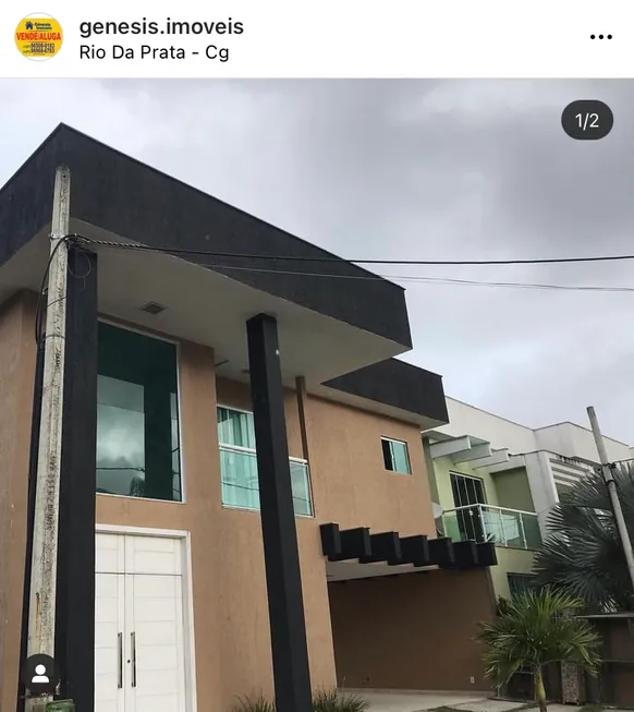 Foto 1 de Casa de Condomínio com 3 Quartos à venda, 300m² em Campo Grande, Rio de Janeiro