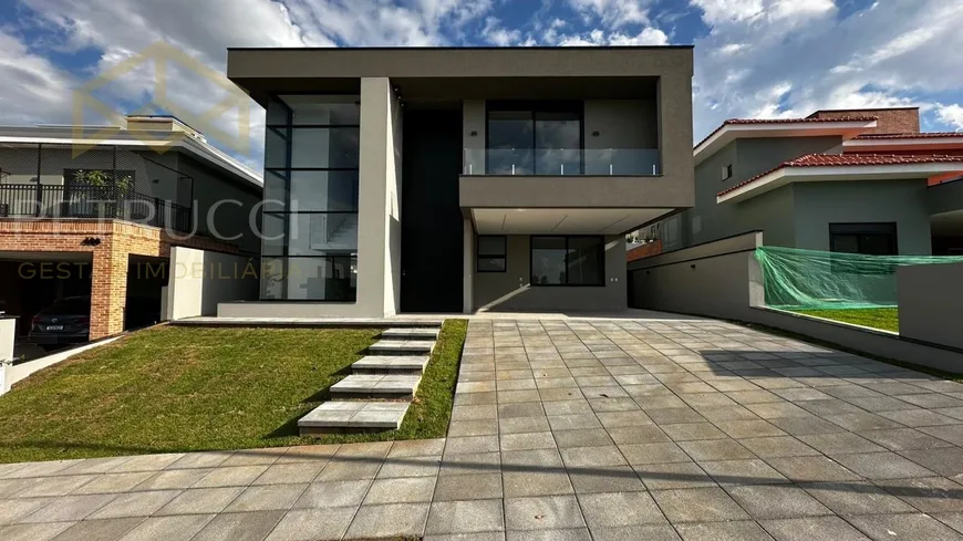Foto 1 de Casa de Condomínio com 4 Quartos à venda, 398m² em Alphaville Dom Pedro, Campinas