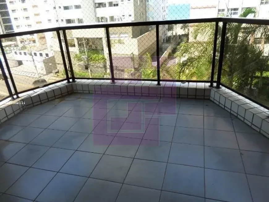 Foto 1 de Apartamento com 3 Quartos para alugar, 180m² em Vila Alzira, Guarujá