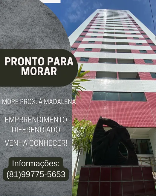 Foto 1 de Apartamento com 3 Quartos à venda, 61m² em Cordeiro, Recife