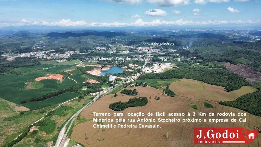 Foto 1 de Lote/Terreno para alugar, 19000m² em Tranqueira, Almirante Tamandaré