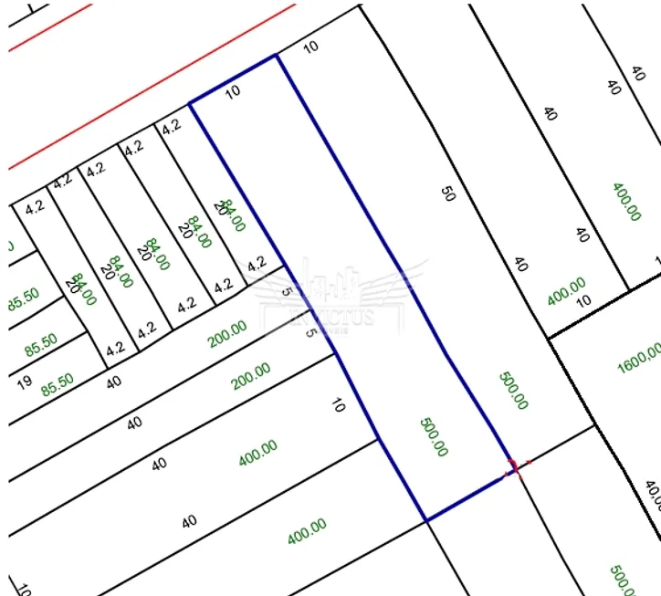 Foto 1 de Lote/Terreno à venda, 500m² em Jardim, Santo André