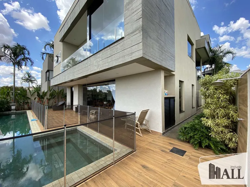 Foto 1 de Casa de Condomínio com 4 Quartos à venda, 415m² em Residencial Quinta do Golfe, São José do Rio Preto