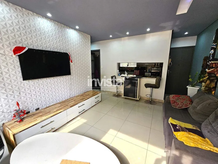 Foto 1 de Apartamento com 2 Quartos à venda, 101m² em Marapé, Santos