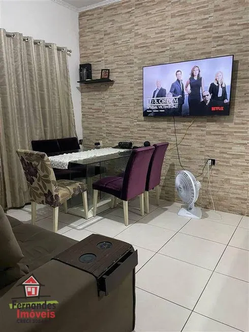 Foto 1 de Casa com 2 Quartos à venda, 78m² em Cidade Ocian, Praia Grande