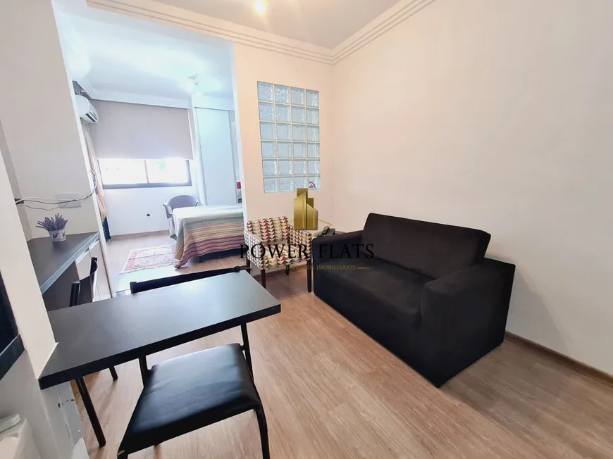 Foto 1 de Flat com 1 Quarto para alugar, 30m² em Jardins, São Paulo