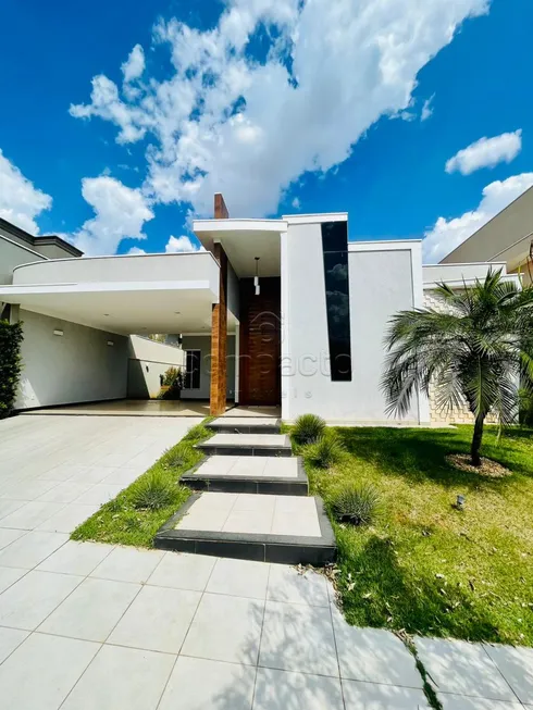 Foto 1 de Casa de Condomínio com 3 Quartos à venda, 234m² em Parque Residencial Damha VI, São José do Rio Preto