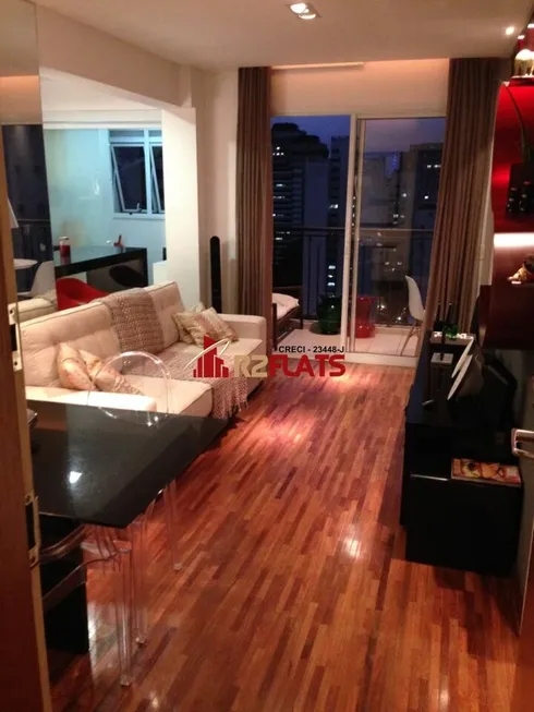 Foto 1 de Flat com 1 Quarto para alugar, 54m² em Vila Nova Conceição, São Paulo