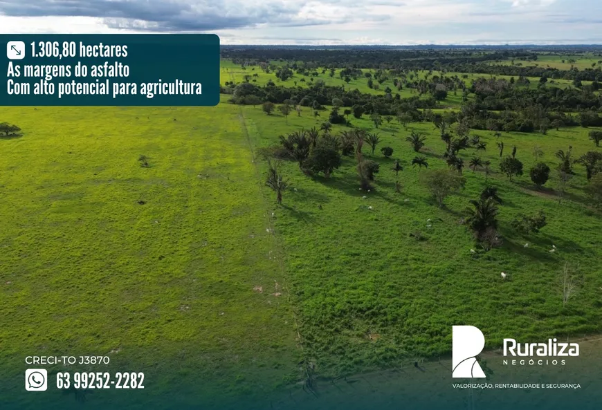 Foto 1 de Fazenda/Sítio à venda, 1306m² em Zona Rural, Arapoema